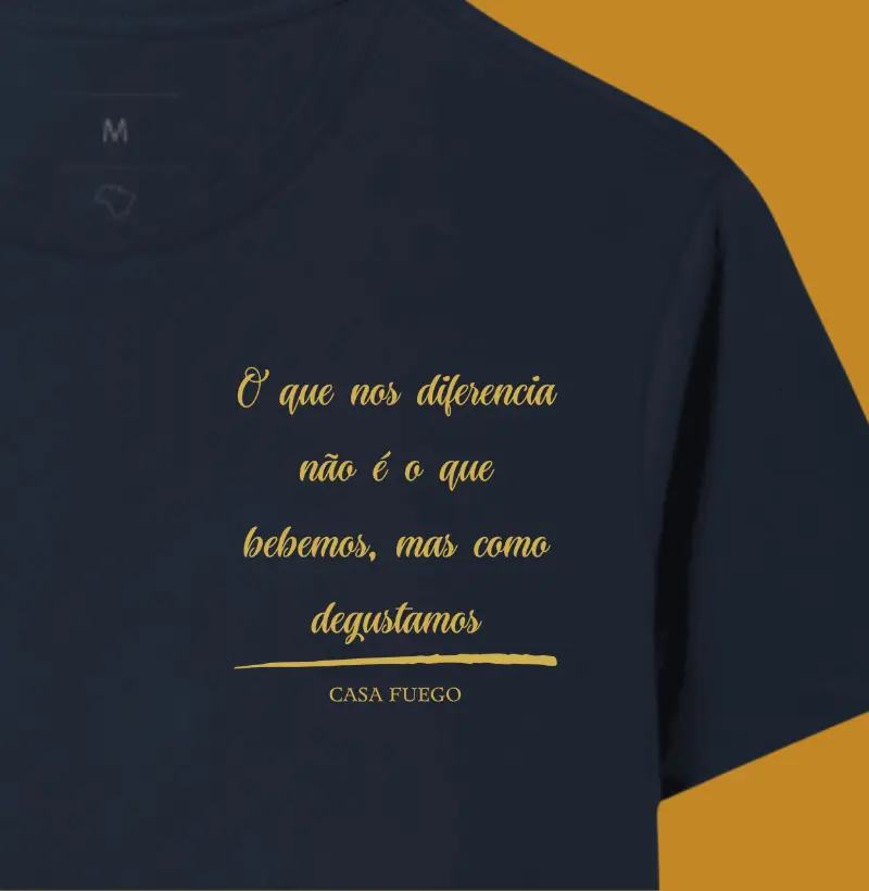O que nos diferencia nao é o que bebemos, mas como degustamos