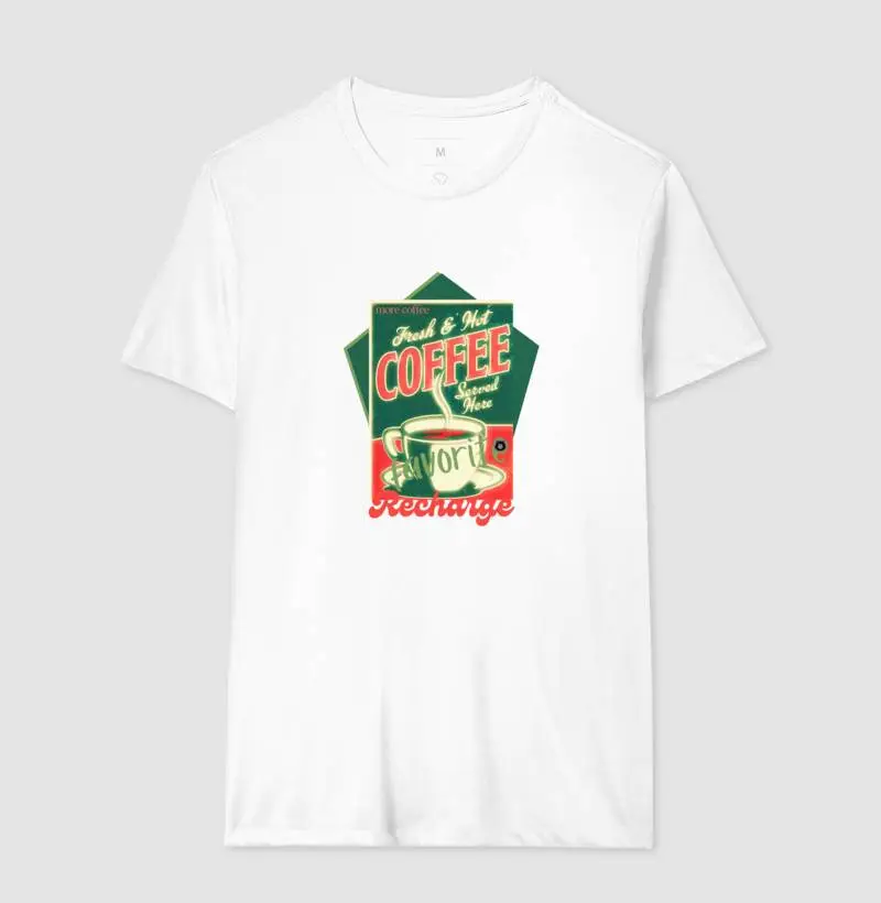 camiseta coffee vintage