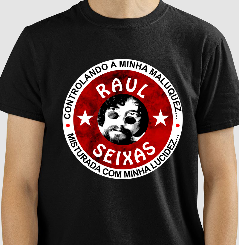 Camisa Raul Seixas Lucidez