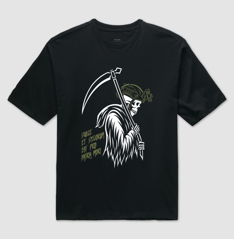 Camiseta Militar Dulce Et Decorum Magnata556