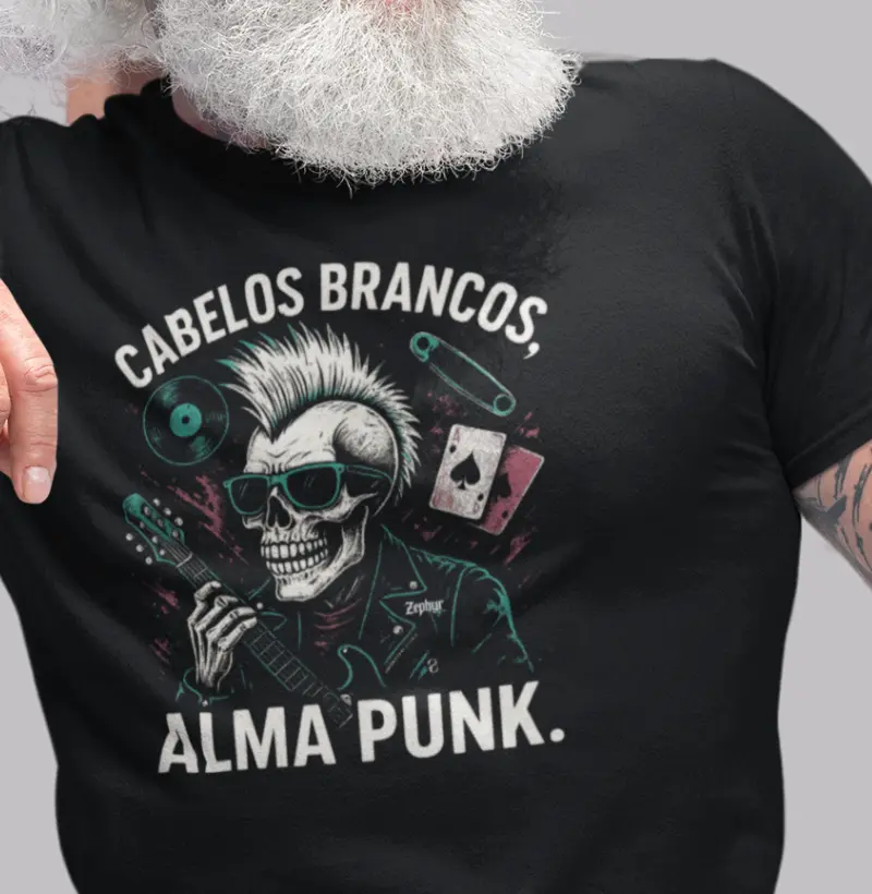 Alma Punk - Caveira Branca