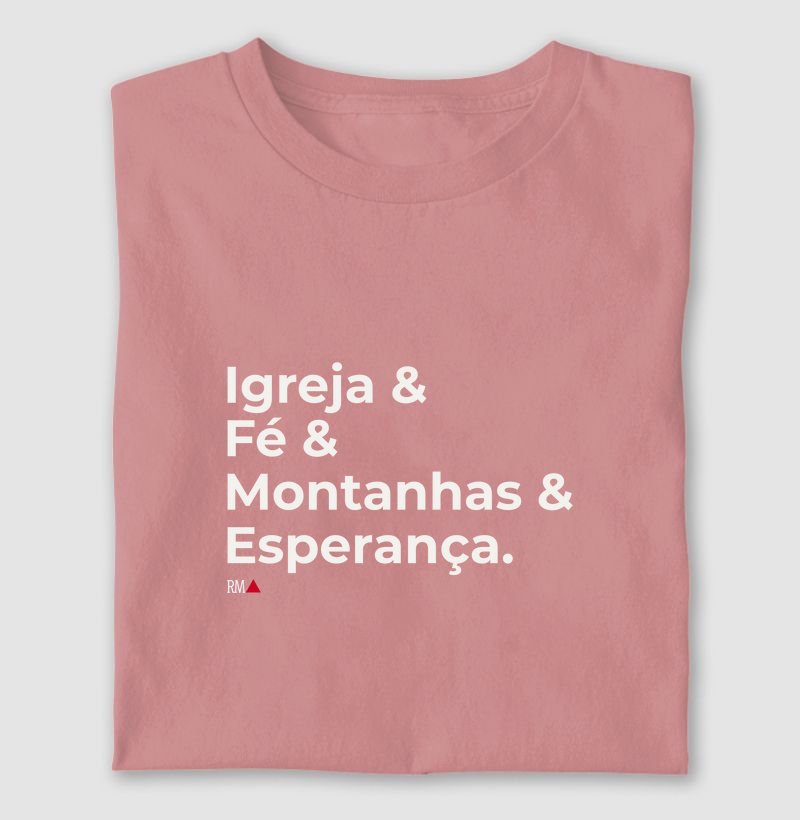 Igreja &  Fé &  Montanhas &  Esperança.