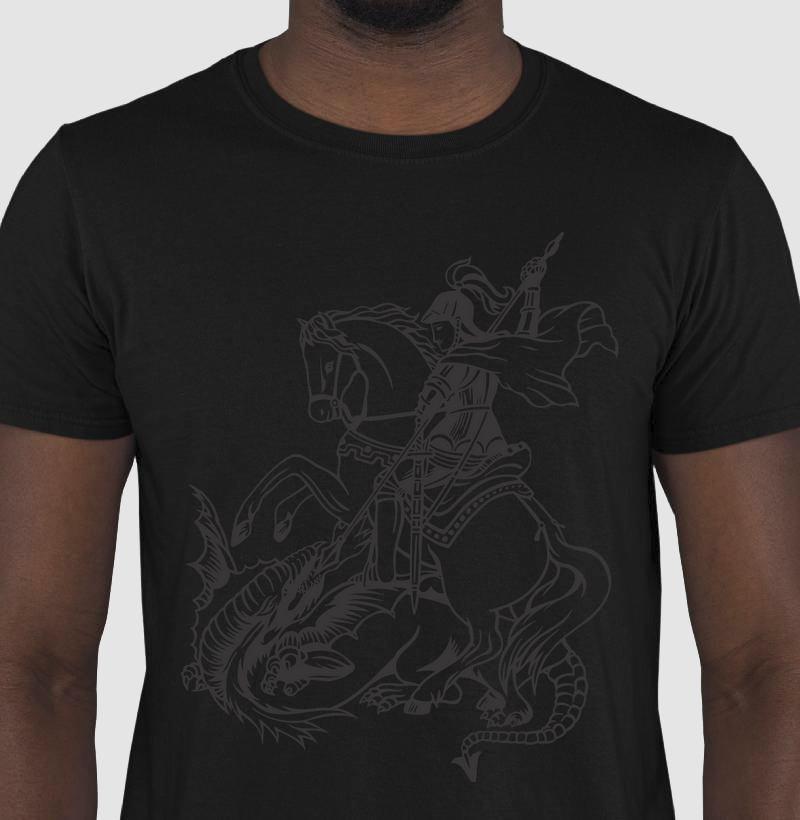 Camiseta São Jorge - All Black