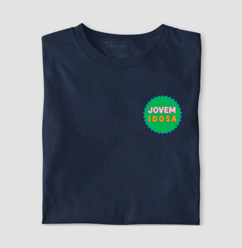 Camiseta Selo Jovem Idosa