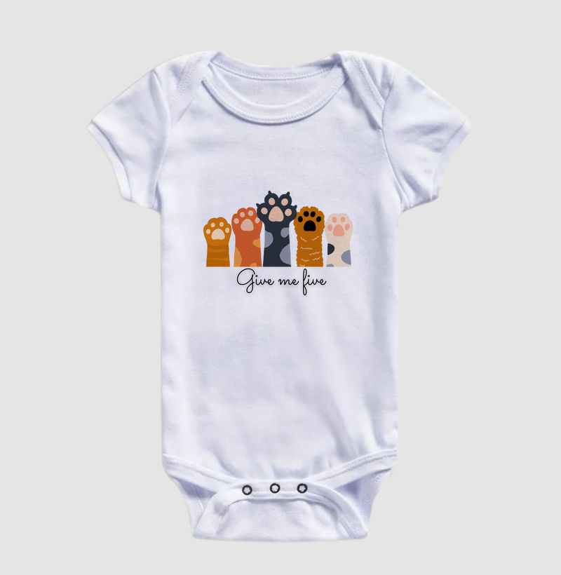 Body Infantil motivo gatos - Give me Five
