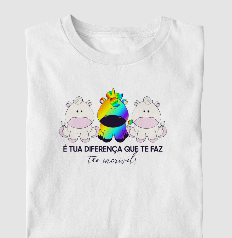 Diferença que te faz tão incrível