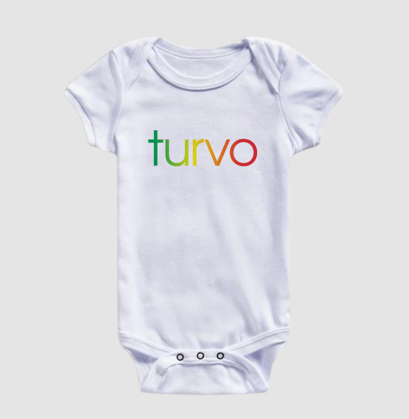 Body Infantil Turvo Cores da Bandeira
