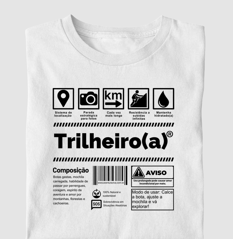 Rótulo Trilheiro(a)