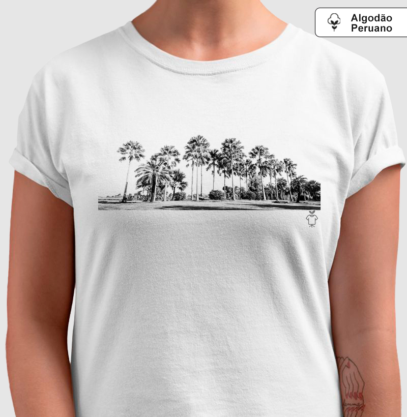 Camiseta Coqueiros P&B