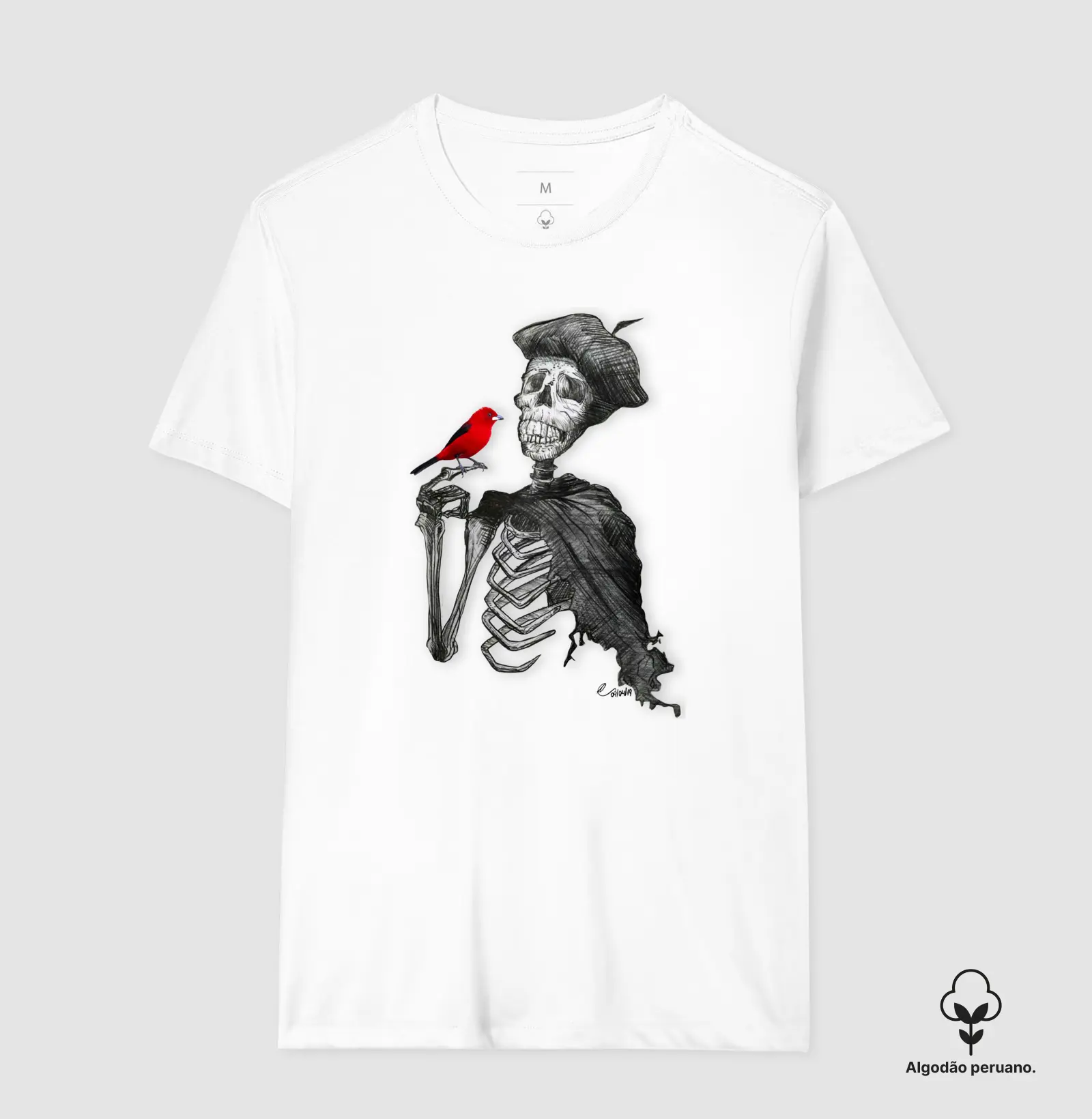 Skull Tie Sangue