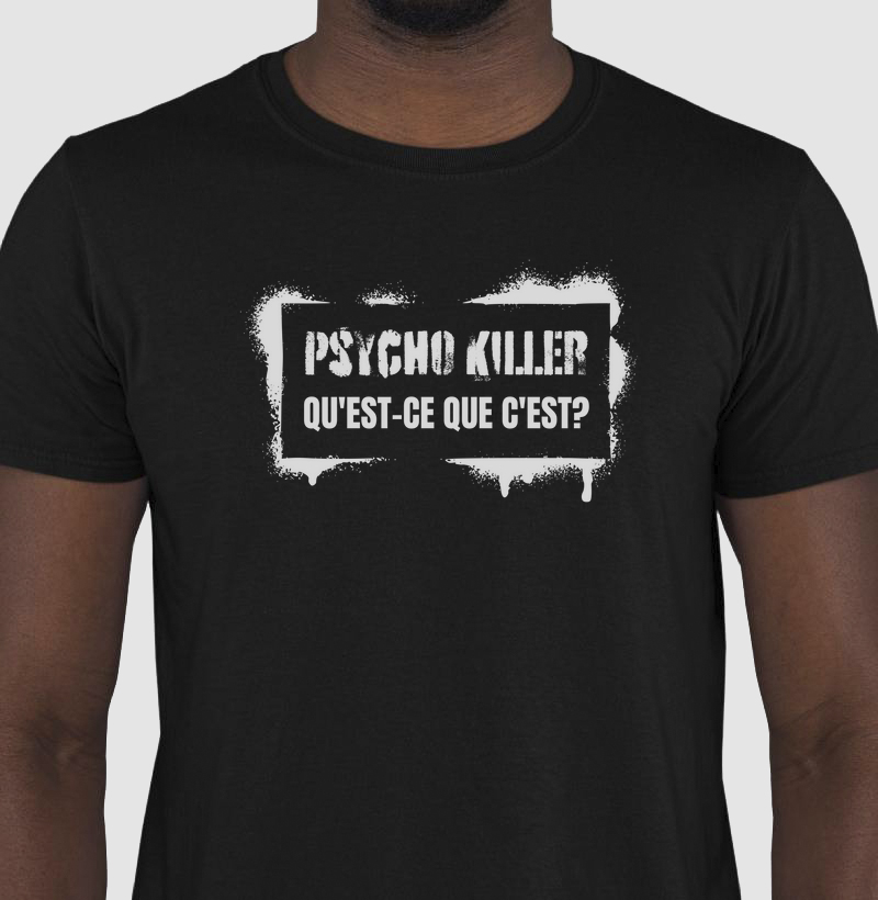 Camiseta Psycho killer