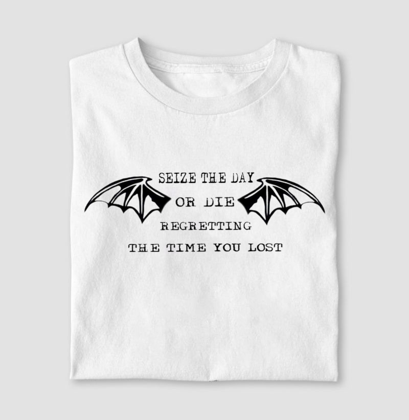 Camiseta Seize the day - Camiseta Nerdverso
