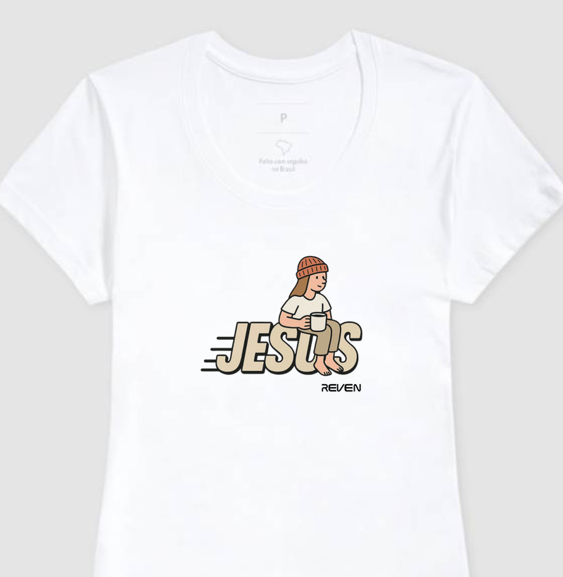 Camiseta Descanse em Jesus