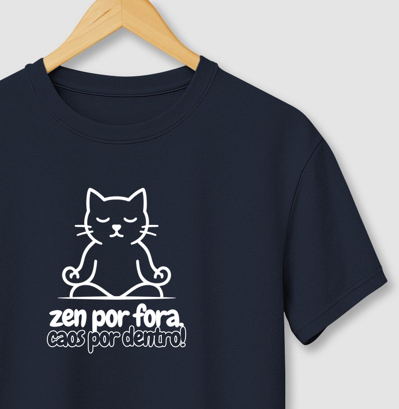 Zen por fora, caos por dentro!