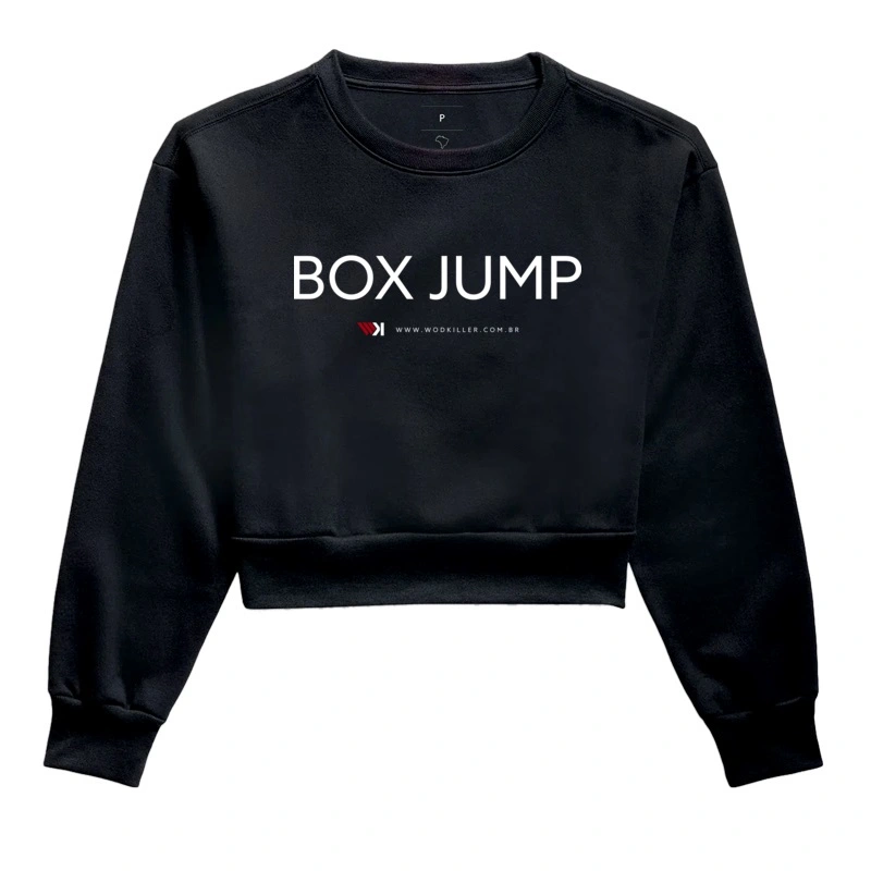 Moletom Cropped Box Jump
