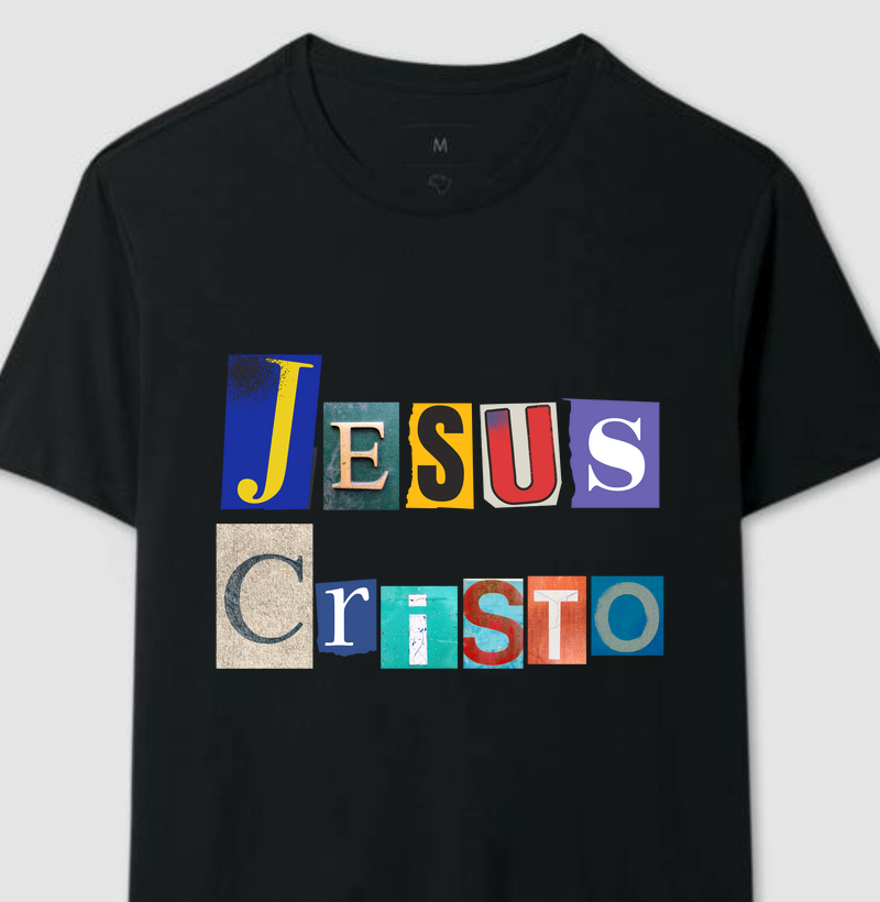 Camiseta Masculina Jesus Cristo