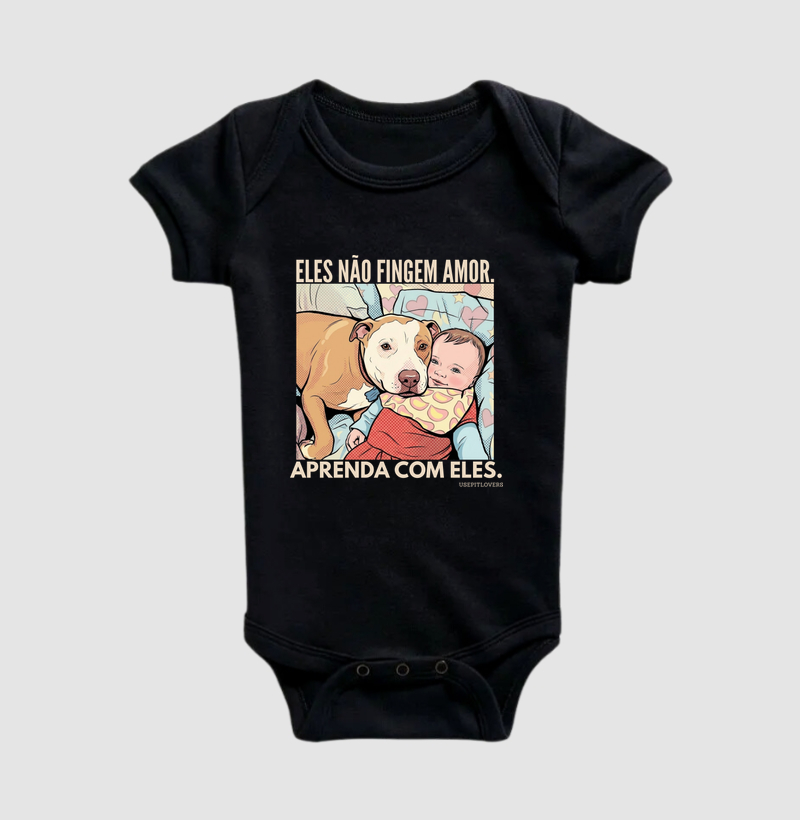 ELES NÃO FINGEM AMOR. APRENDA COM ELES.