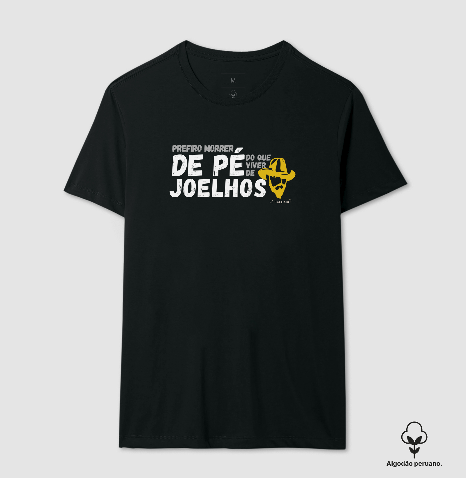 Prefiro morrer de pé do que viver de joelhos
