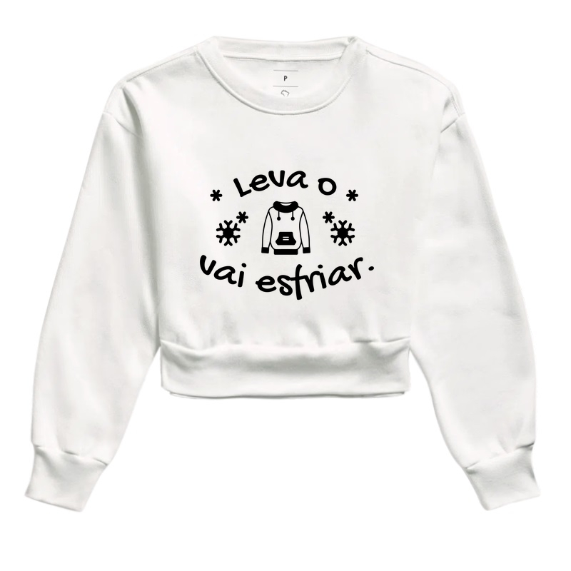 Levo o casaco vai esfriar