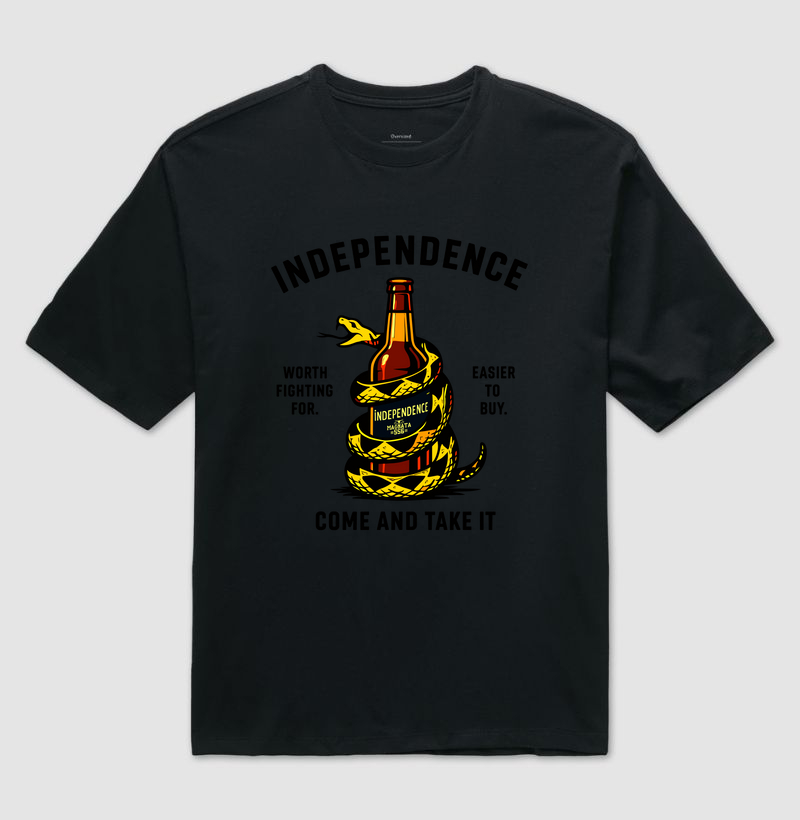 Camiseta Country Independence Don't Tread On Me Magnata556