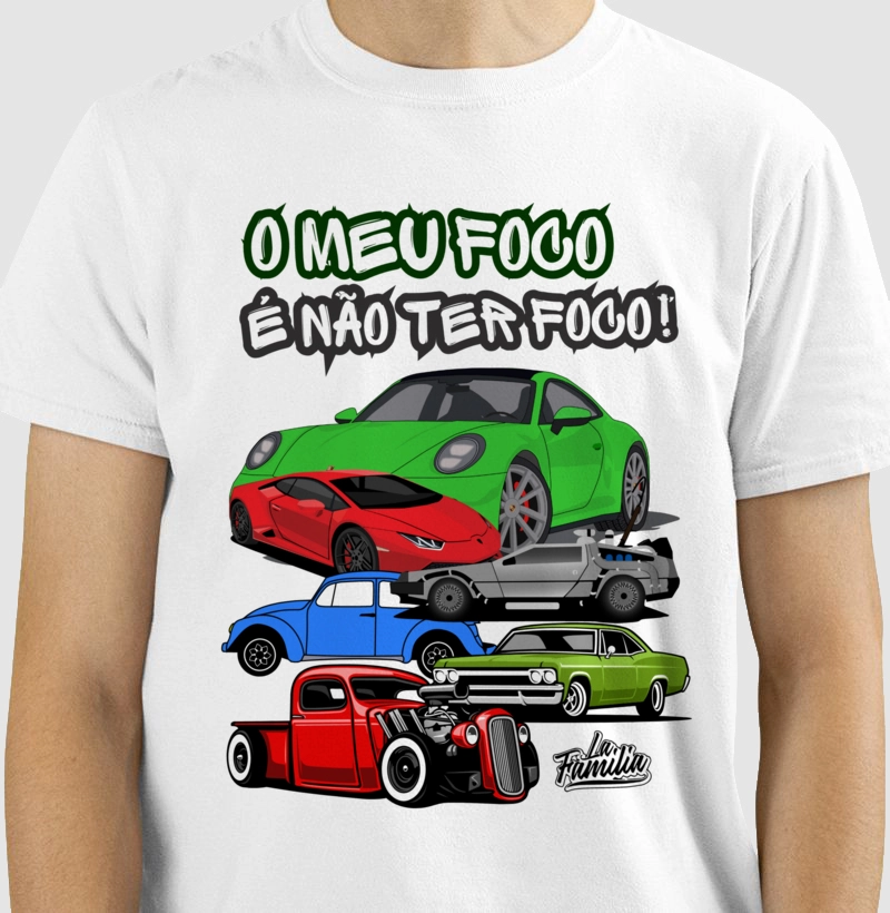O MEU FOCO, NÃO TER FOCO!