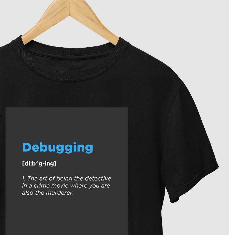 Camiseta Balta.io Debugging
