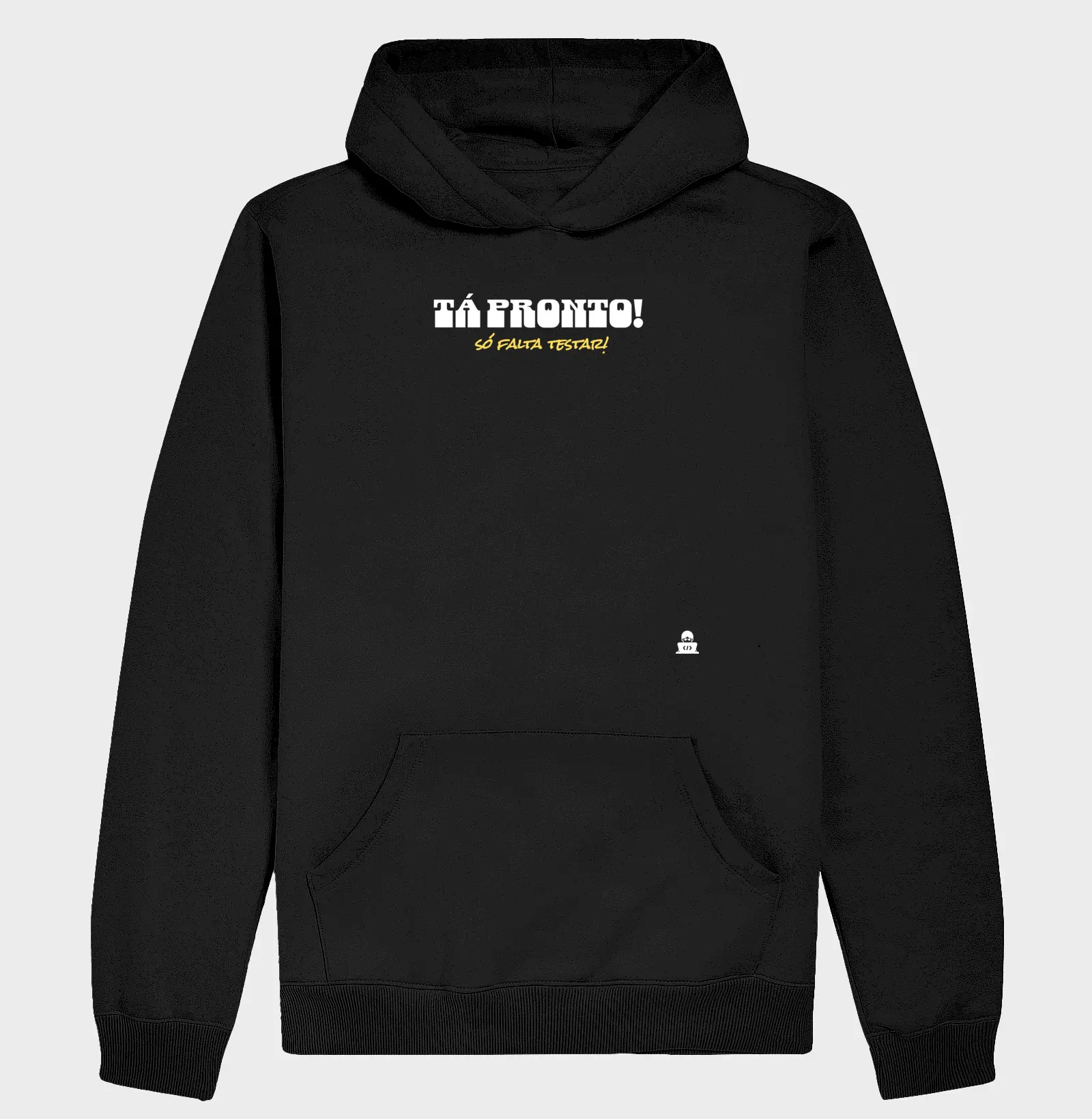 Tá pronto! Só falta <testar/>