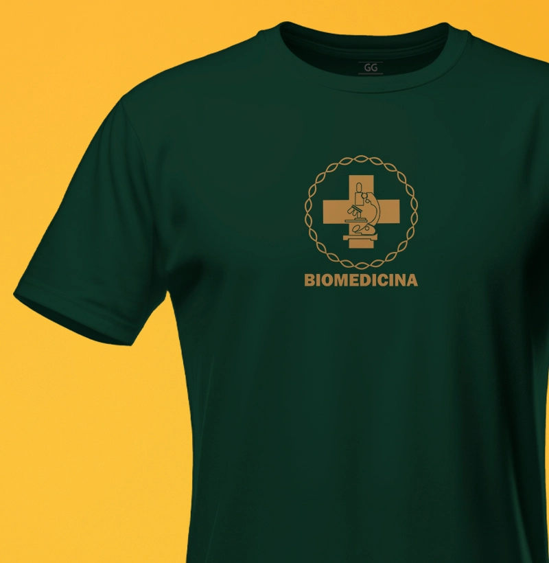 Camiseta Símbolo da Biomedicina - masculina