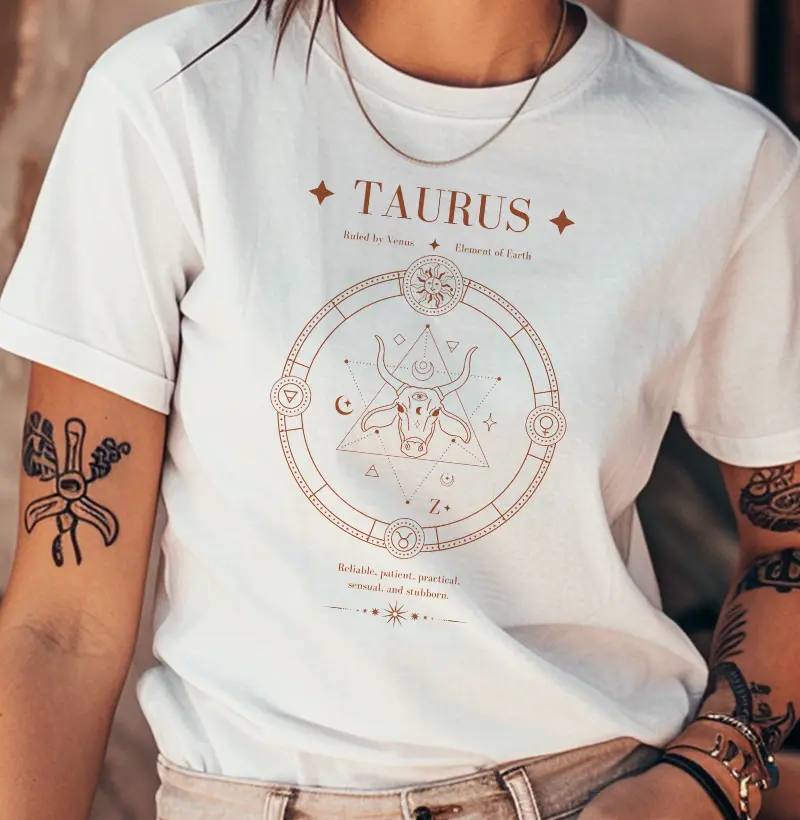 Camiseta Signos TOURO - TAURUS ICONS