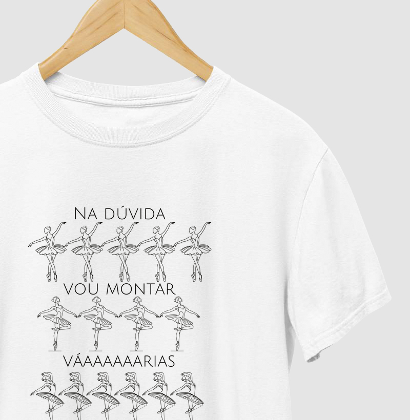 Na dúvida vou montar varias coreografias