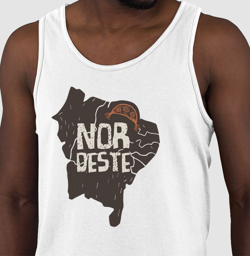 Nordeste com Mapa Estampado – Orgulho em Cada Estado