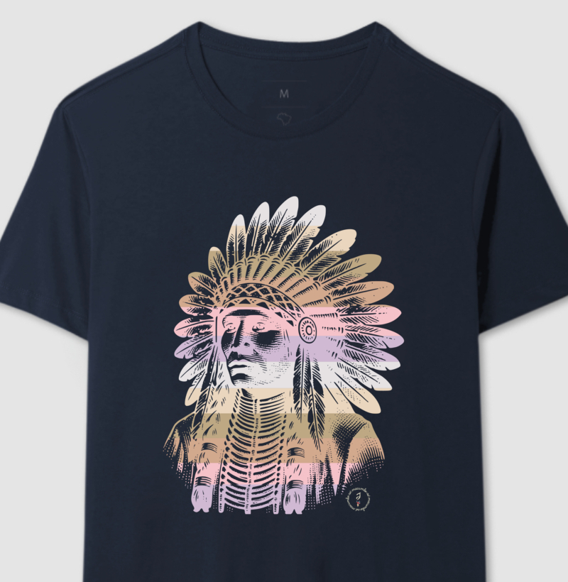 Camiseta Caboclo - Coleção As Matas dos Caboclos