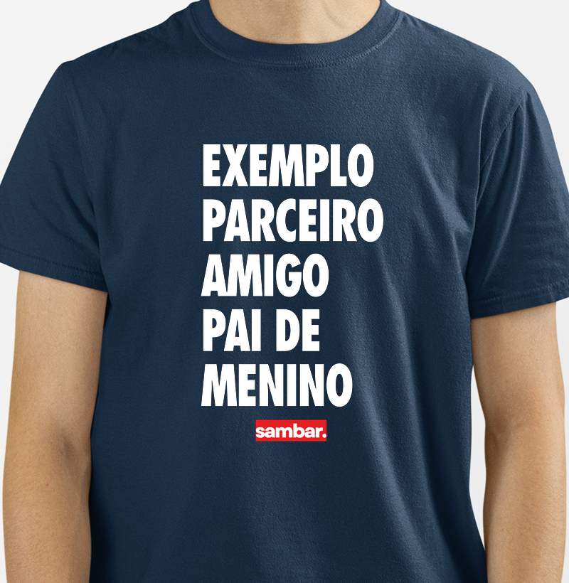 exemplo parceiro amigo pai de menino