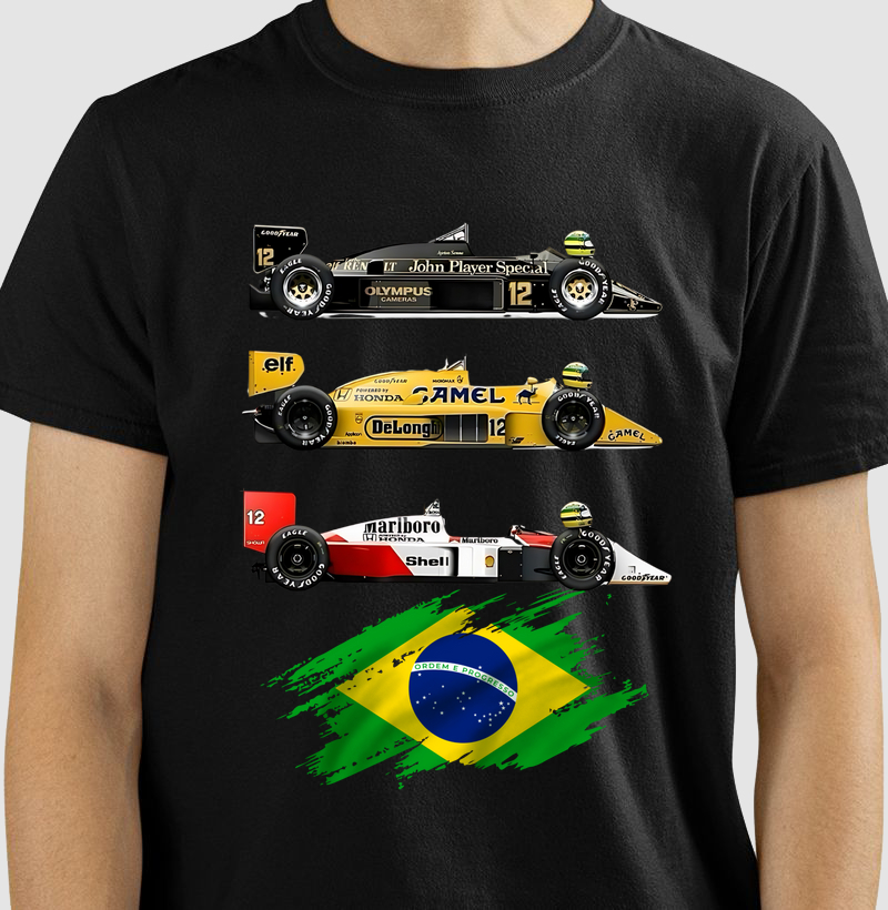 Camiseta F1 Brasil
