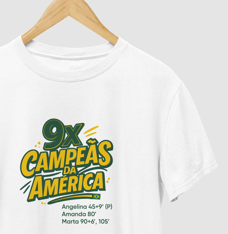 9x campeãs da américa