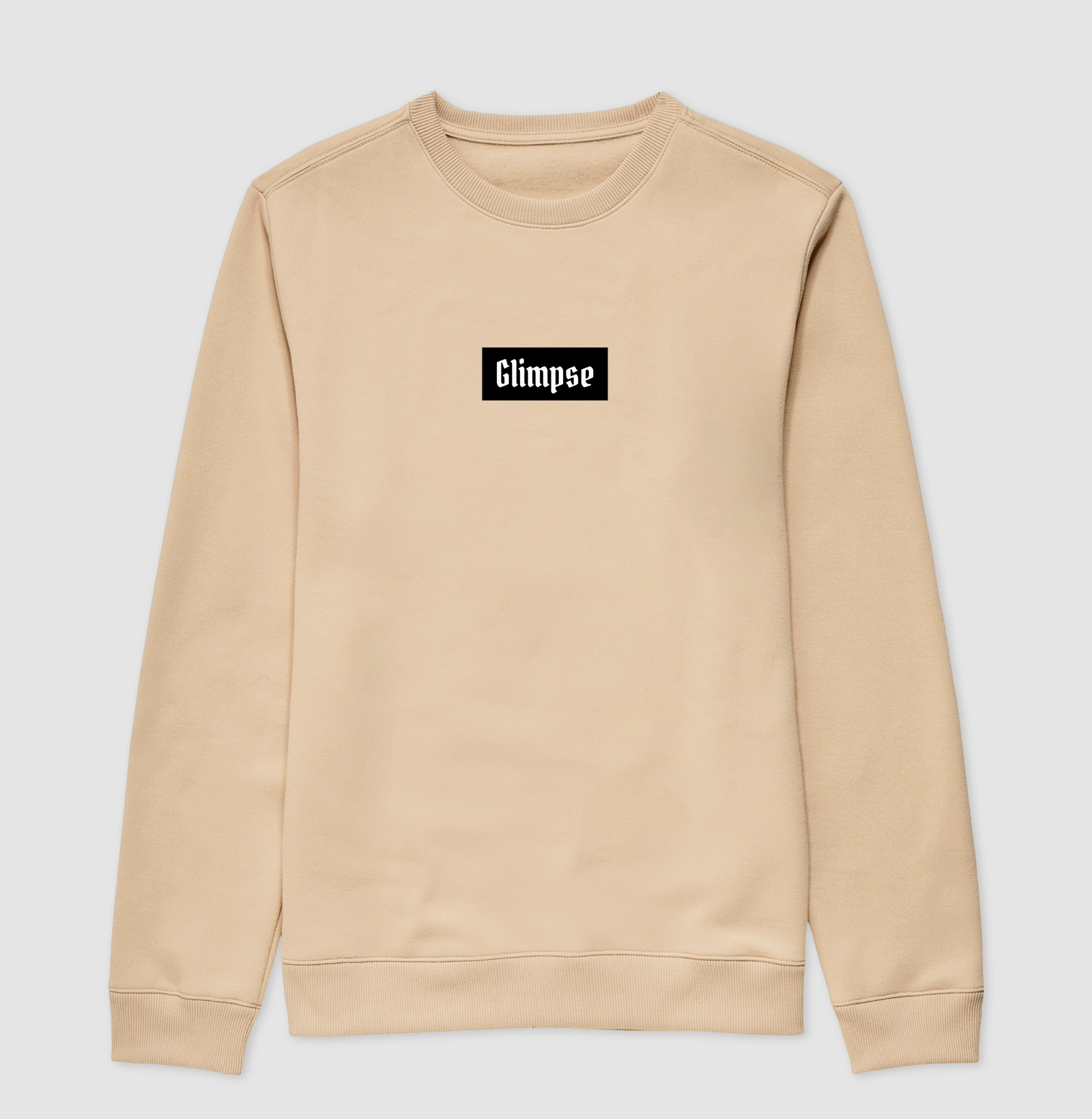Moletom Suéter Glimpse areia.