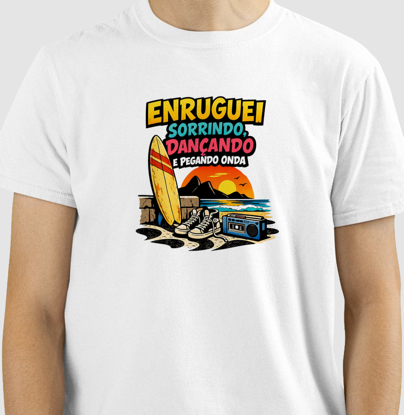 Camiseta Enruguei Vivendo o Verão | Posto80