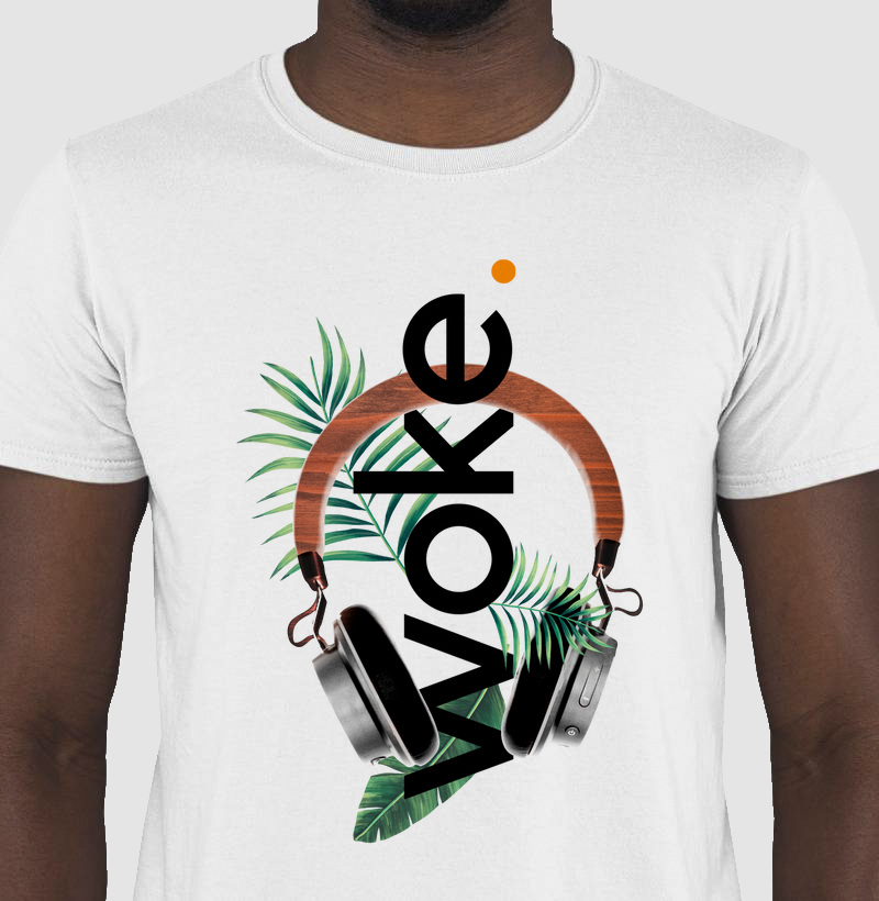 Camiseta Woke Head Fone