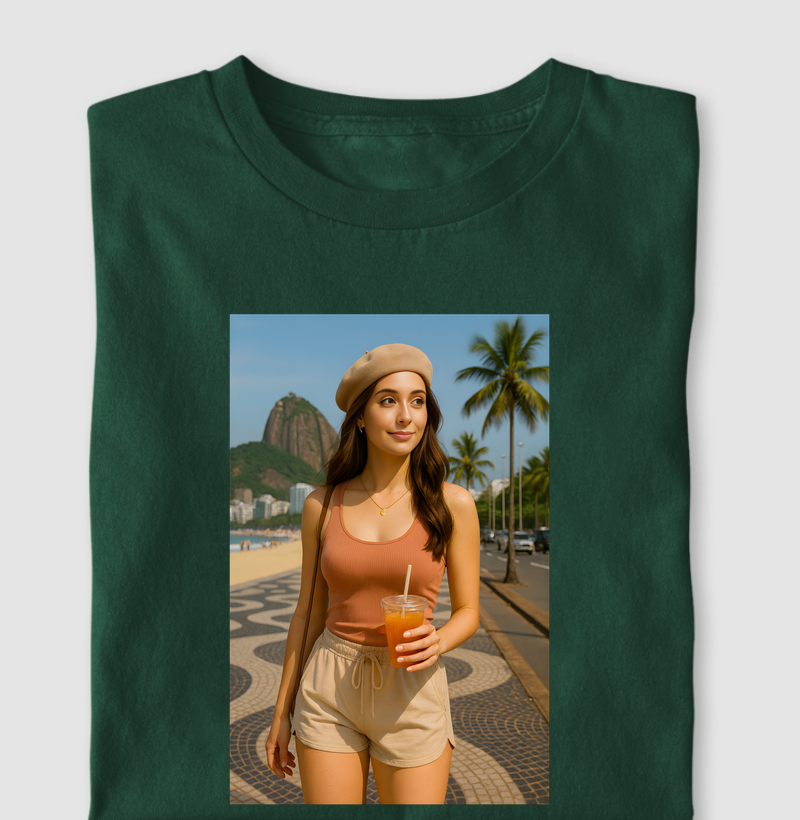 Caminhando no calçadão