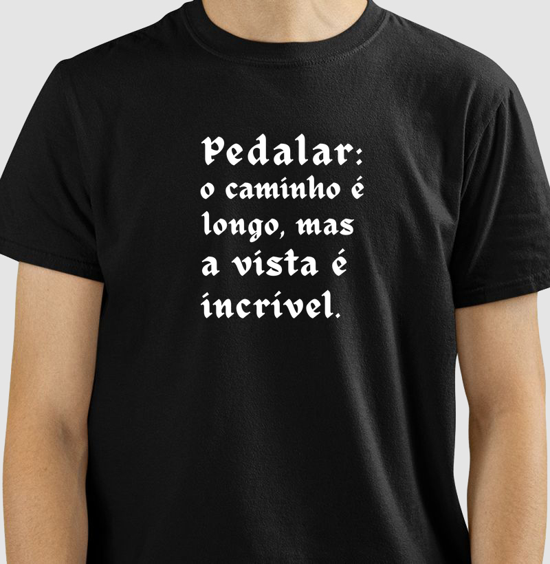 Pedalar: o caminho é longo, mas a vista é incrível.