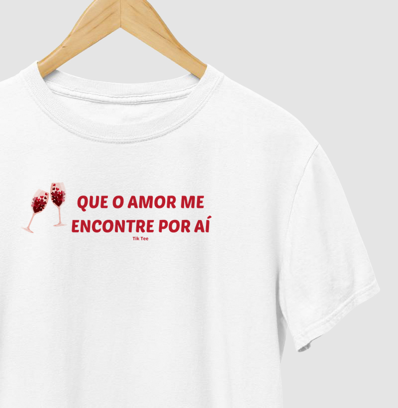 Que o amor me encontre por aí