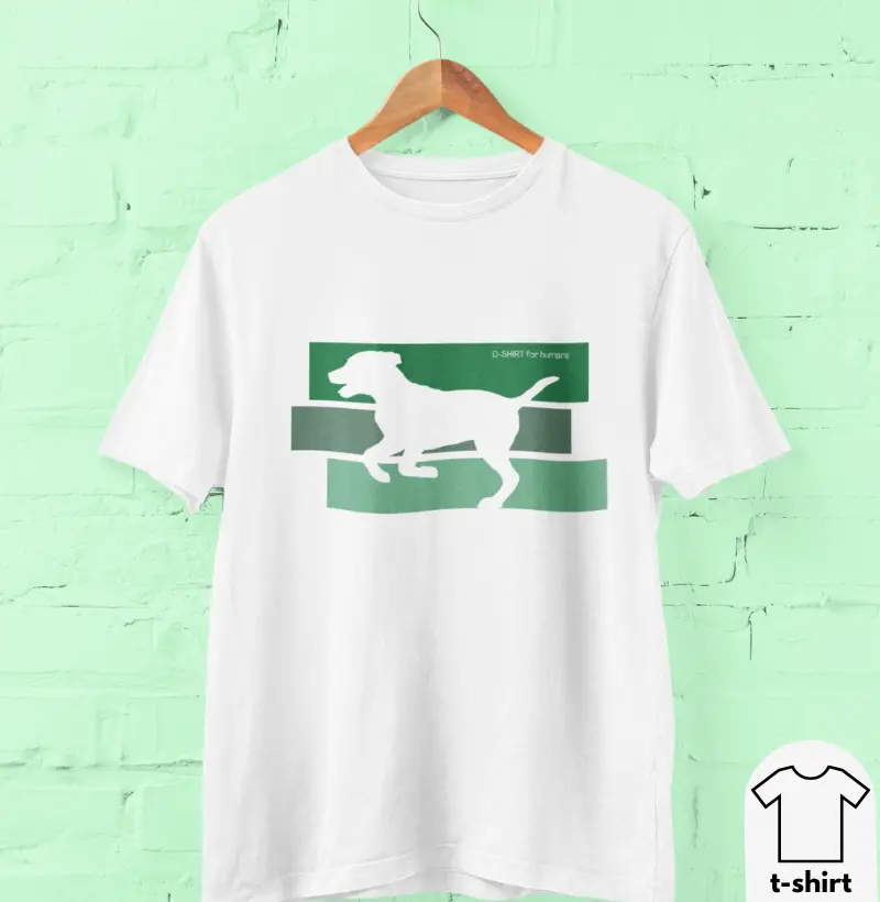 Fall - Dog in green