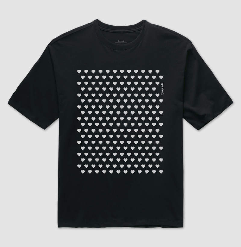 Multicorações Prata - Oversized