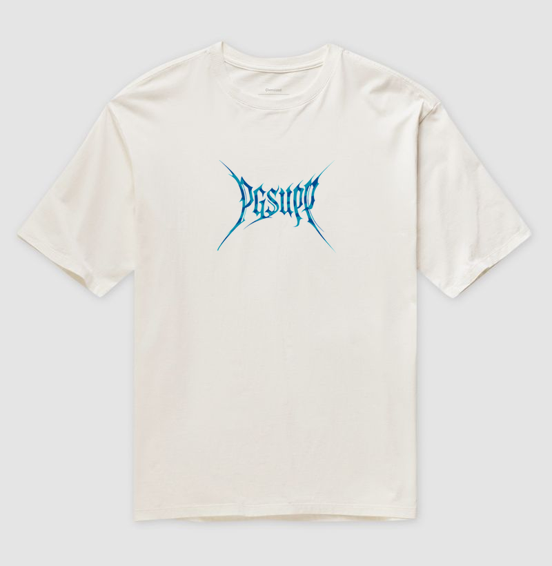 Oversized PGSUPP blue basic