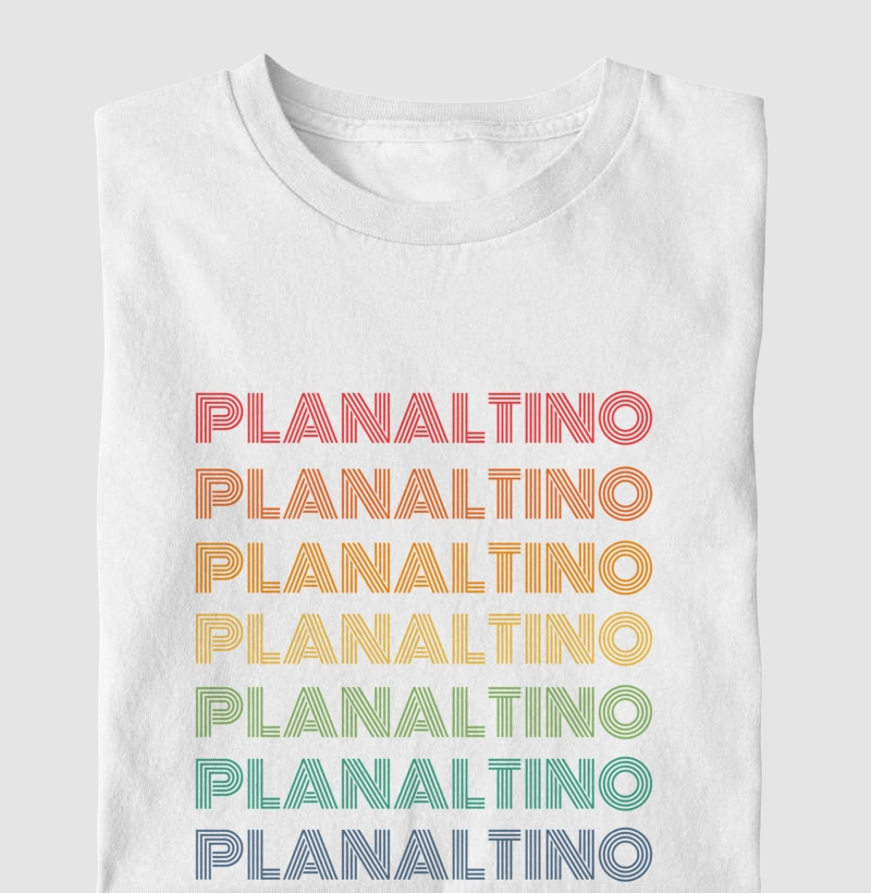 Planaltino Letreiro Retrô