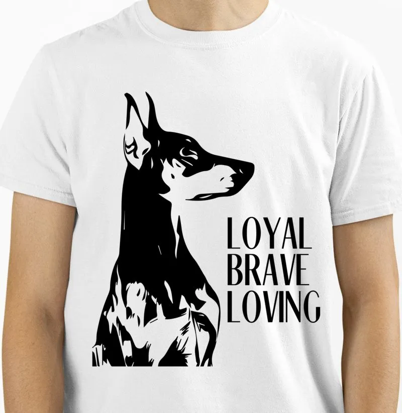 Camiseta Dobermann Brave