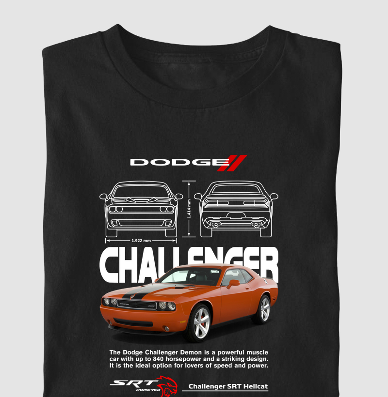 DODGE CHALLENGER VERMELHO