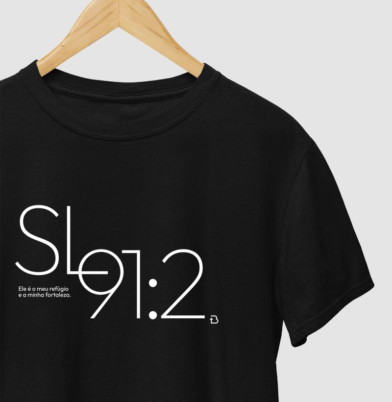 Camiseta Entre Versos Salmos 91:2