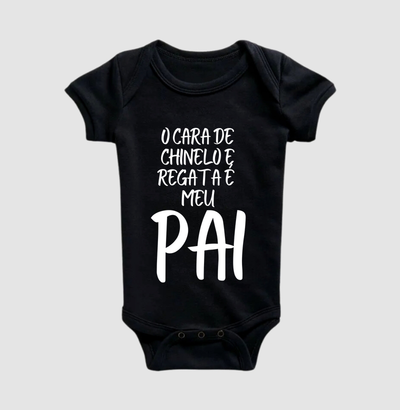 Pai de chinelo e Regata!