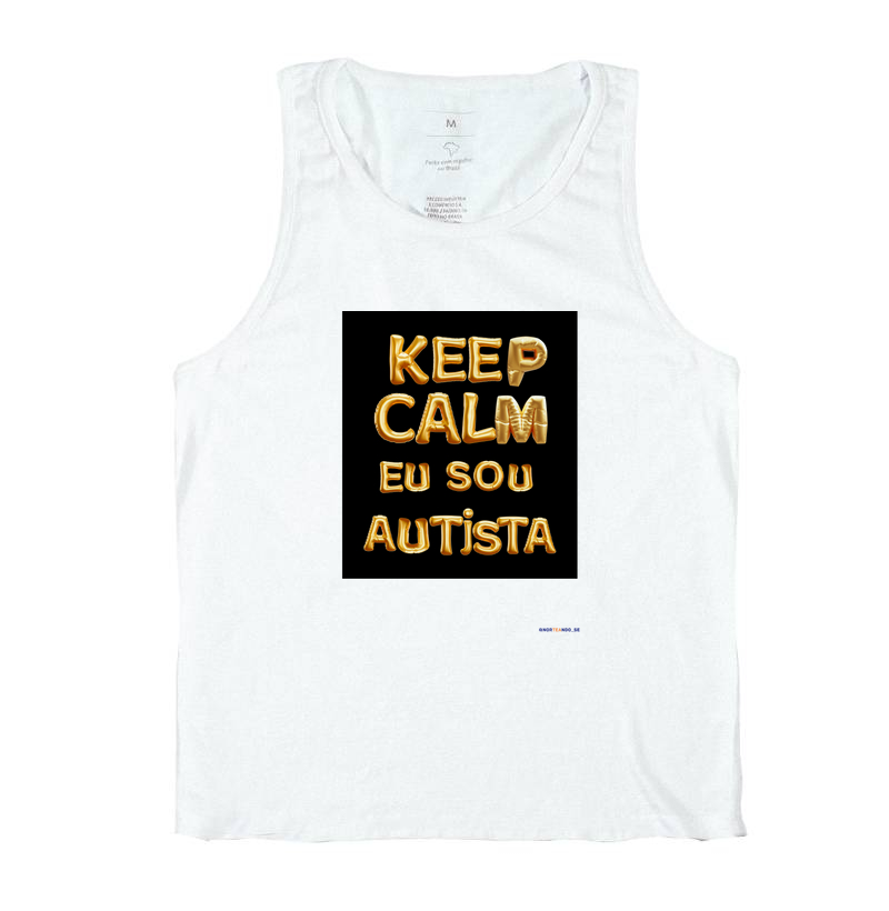 Peça "Keep Calm Eu Sou Autista"